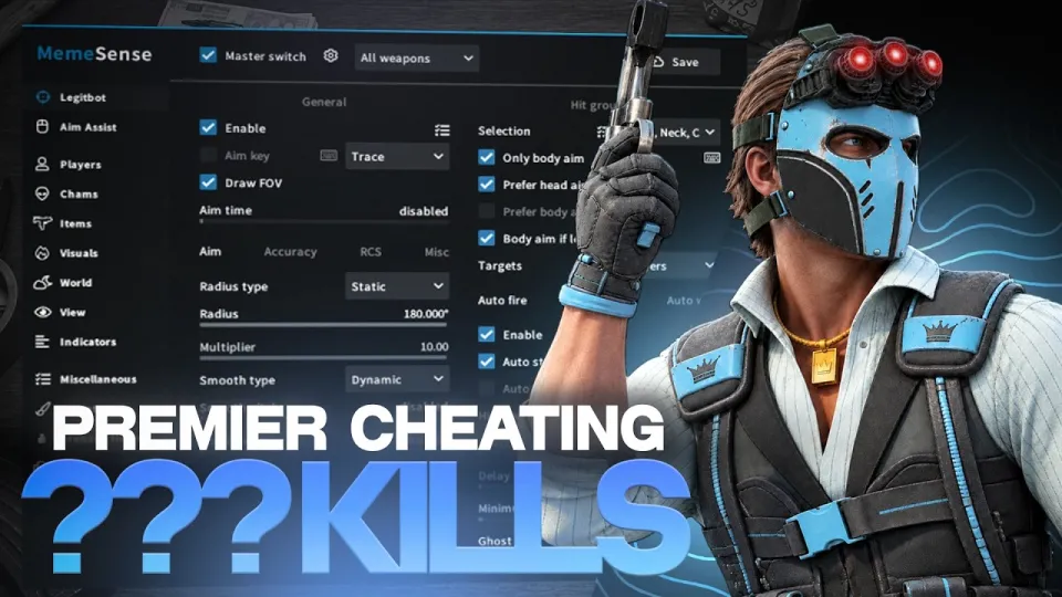 CS2 Cheats in 2026... Premier Cheating ??? Kills (Best Cheat) ft. Memesense.gg